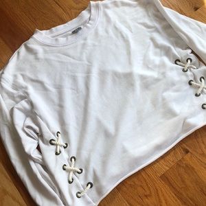 White sweatshirt/tunic